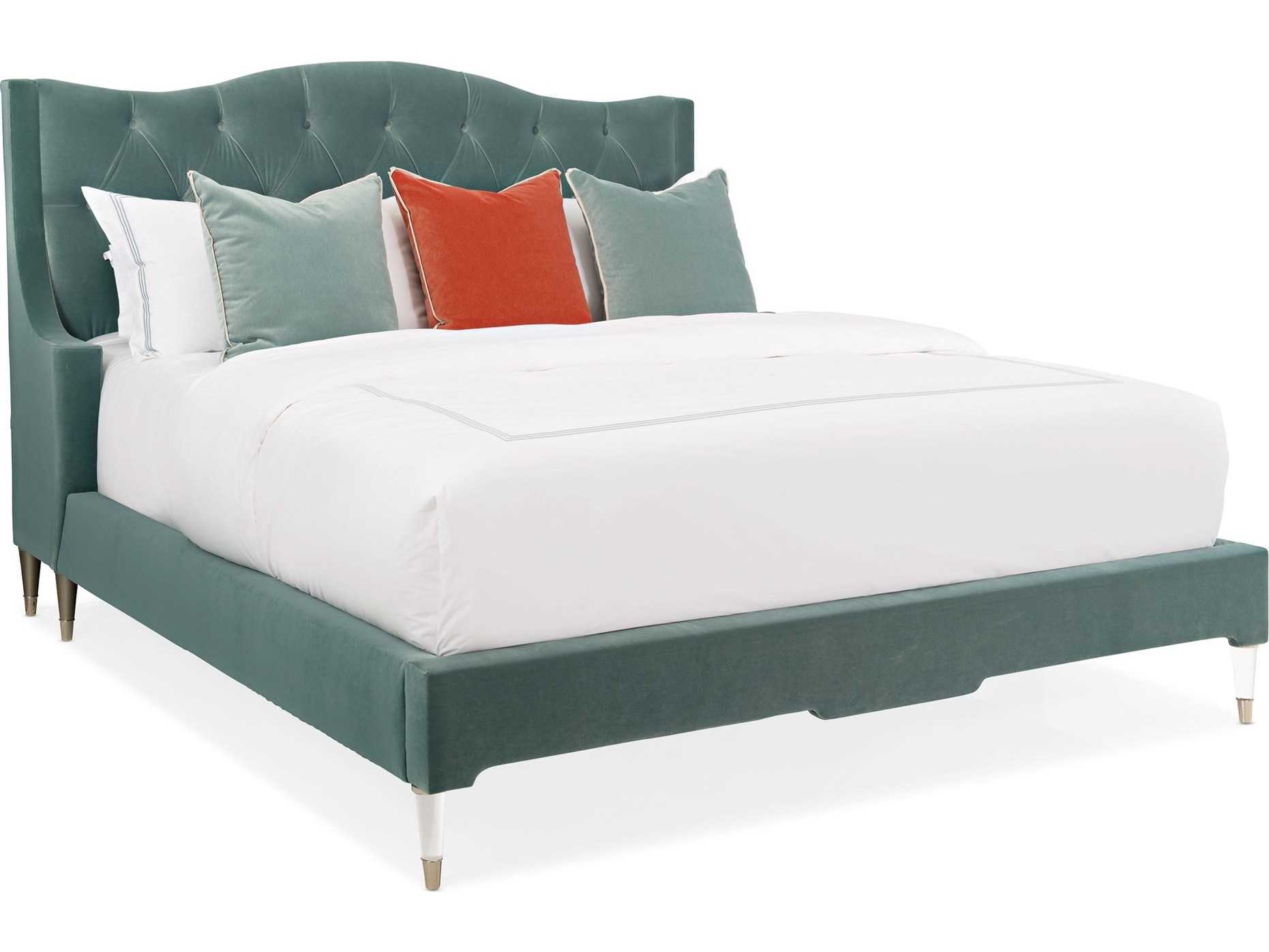 Caracole Classic Blue Acrylic King, Caracole King Bed