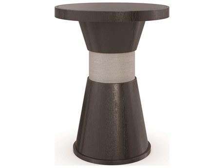 Caracole Classic Periscope Round Wood End Table