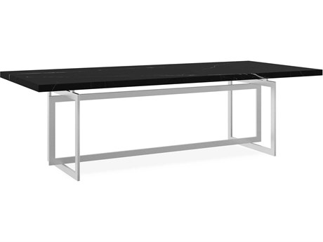 Caracole Classic Wish You Were Here Rectangular Marble Dining Table