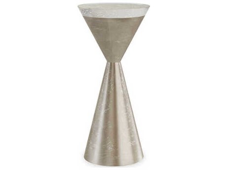 Caracole Classic Spy Glass Round Glass End Table