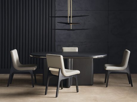 Caracole Kelly Hoppen Ash Wood Dining Room Set