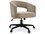 Caracole Kelly Hoppen Blythe Beige Leather Swivel Computer Office Chair  CACKHC423281