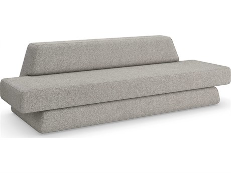 Caracole Kelly Hoppen Nova Gray Upholstered Sofa