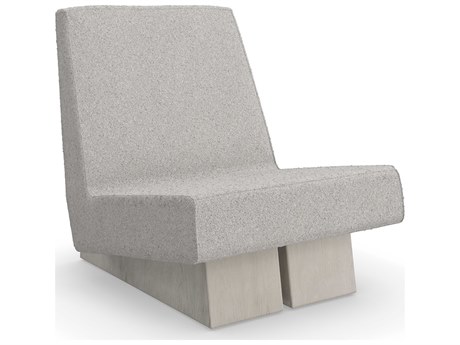 Caracole Kelly Hoppen Indi Gray Fabric Accent Chair