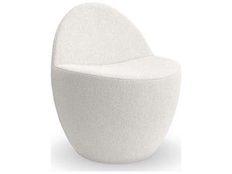 Caracole Kelly Hoppen Noa White Fabric Accent Chair