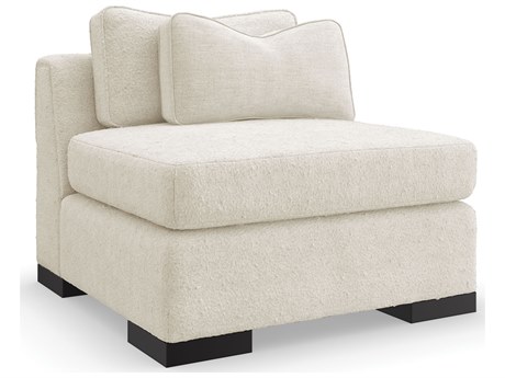 Caracole Modern Edge Edgeless 38" White Fabric Modular Chair