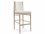 Caracole Modern Principles Unity Upholstered Oak Wood Bar Stool  CACM142023302