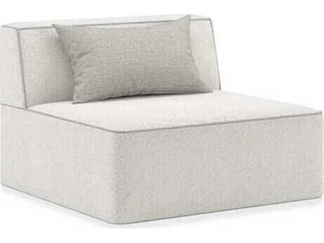 Caracole Modern Resort Marbellaless Gray Fabric Modular Chair