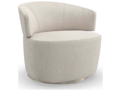 Caracole Upholstery Olympia Silver Fabric Accent Chair