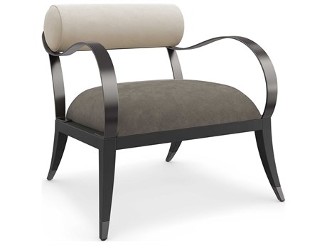 Caracole Upholstery Homage Bronze Fabric Accent Chair