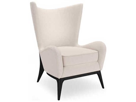 Caracole Whats New Pussycat? Modern Walnut Accent Chair