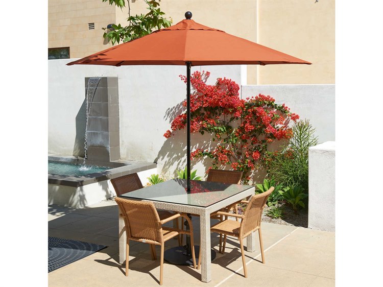 California Umbrella Oceanside Series 9 Foot Octagon Market All California Umbrella Oceanside Series 9 Foot Octagon Market All Fiberglass With Push Lift System