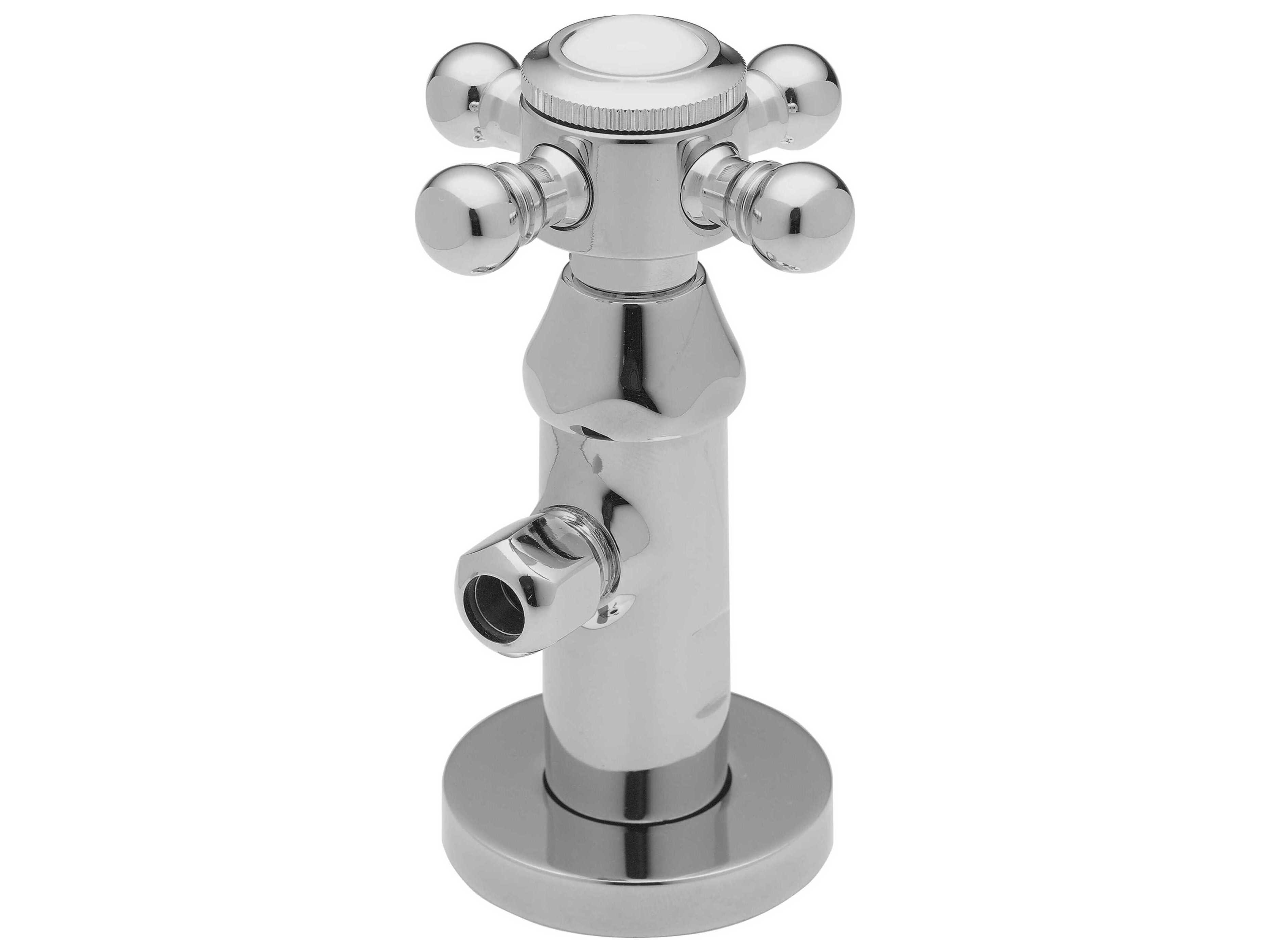 California Faucets Deluxe Angle Stops Deluxe Angle Stop with Flange and