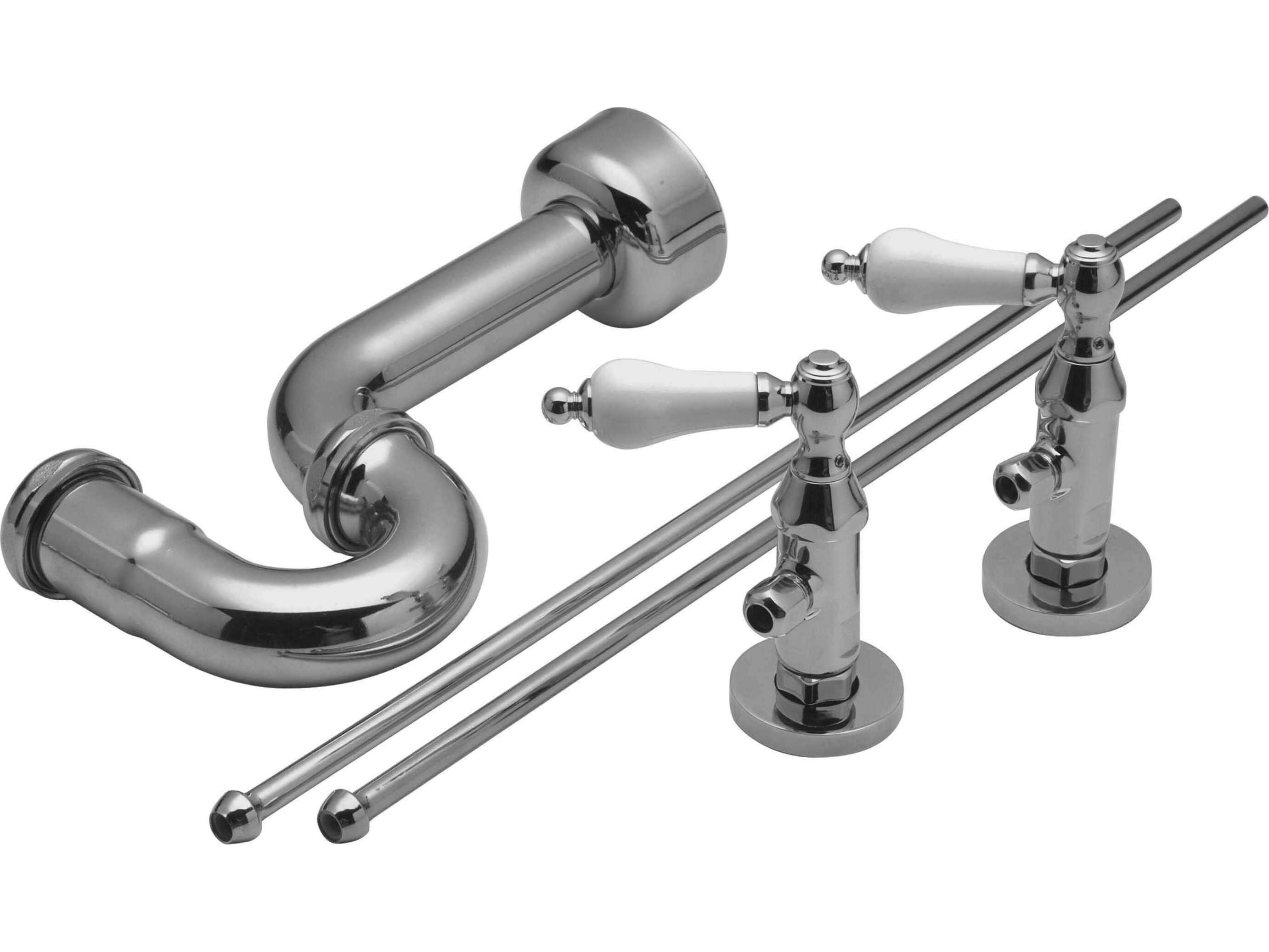 California Faucets Deluxe Angle Stops Deluxe Angle Stop Kit for