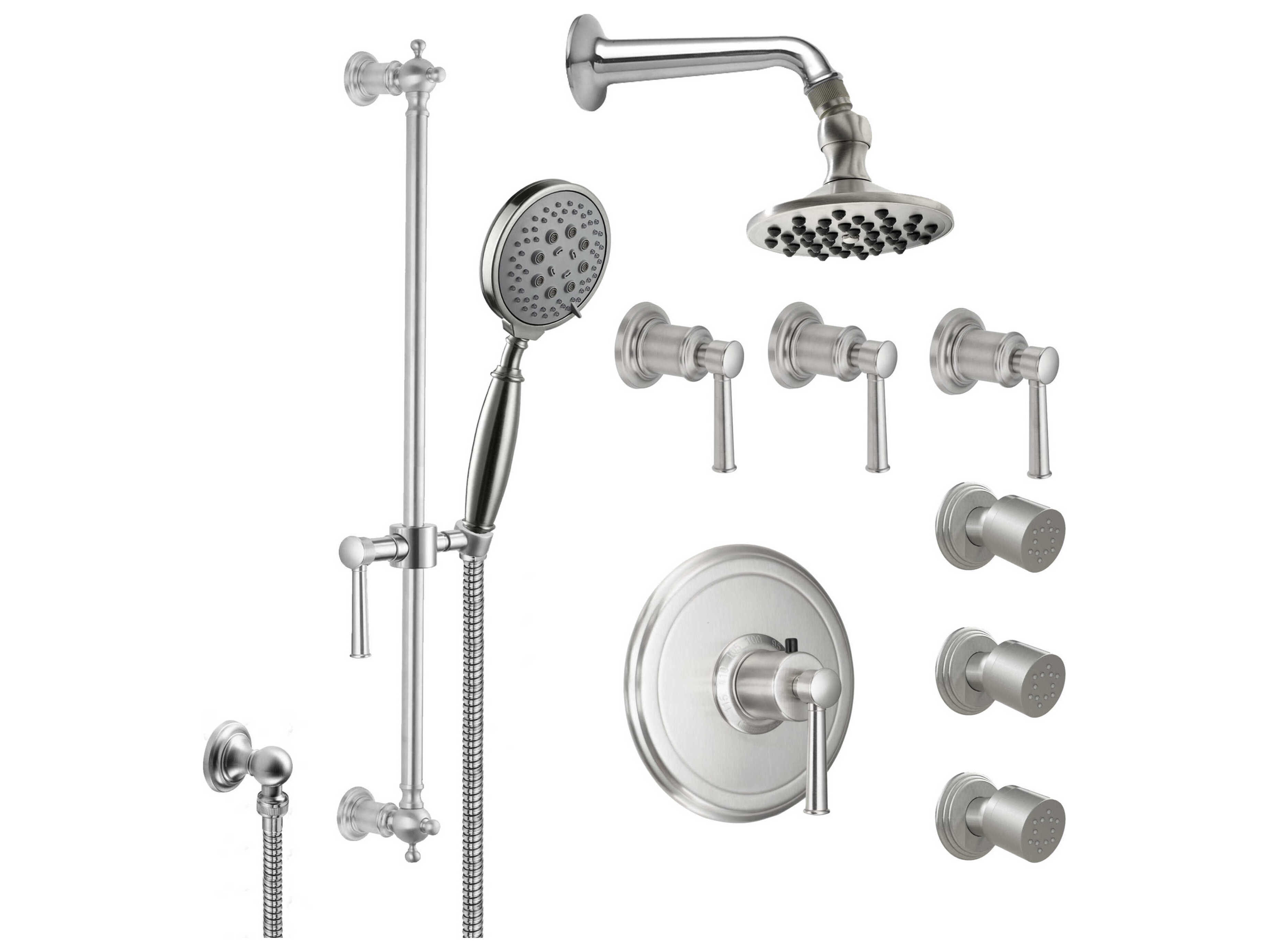 California Faucets Miramar Miramar StyleTherm 3/4'' Thermostatic Shower