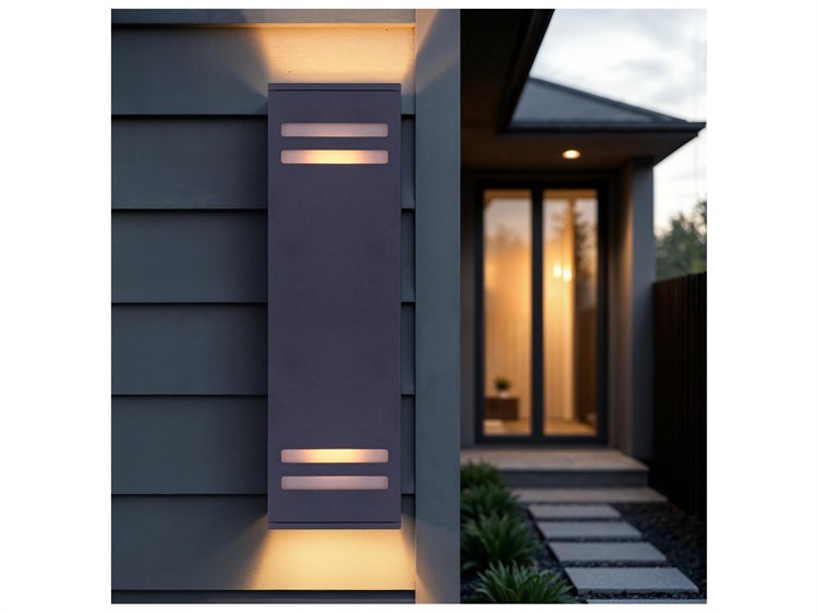 Canarm Tay Outdoor Wall Light Black 3