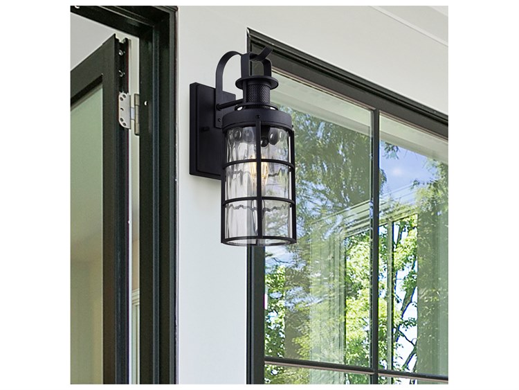 Canarm Winslet Outdoor Wall Light Black 2
