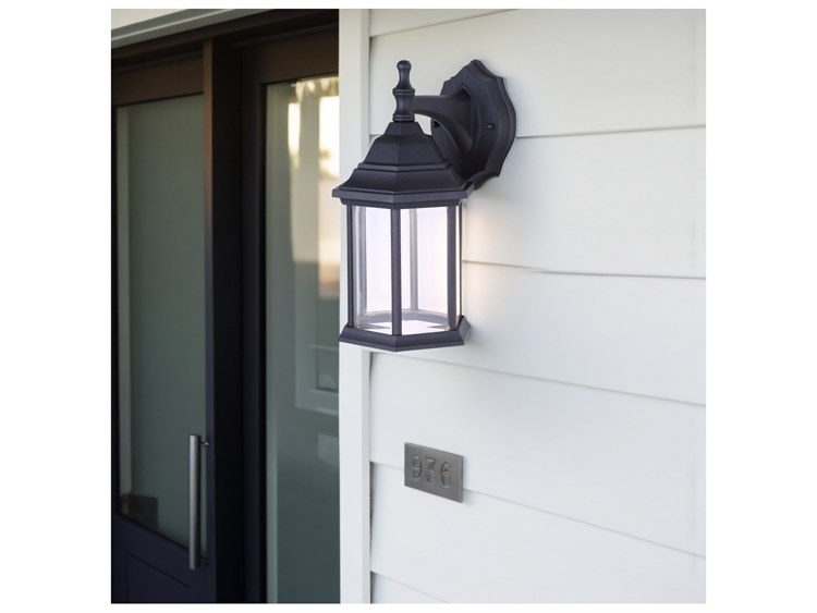 Canarm Dane Outdoor Wall Light Black 2