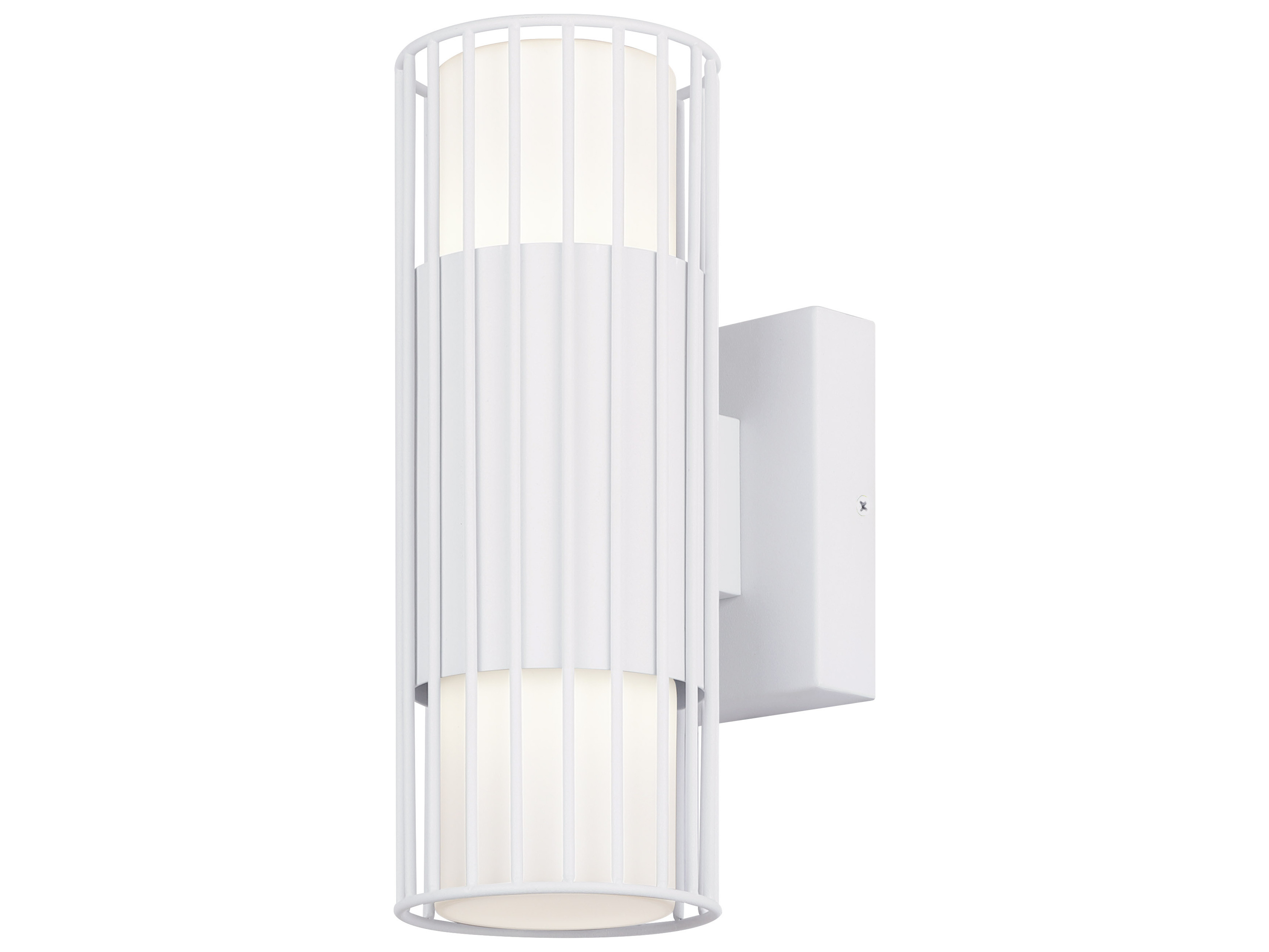 Canarm Javon 1 -light Outdoor Wall Light in White