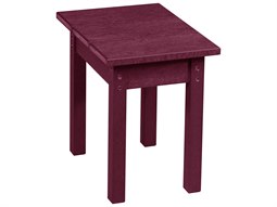 Capterra Casual Recycled Plastic 18 Square End Table
