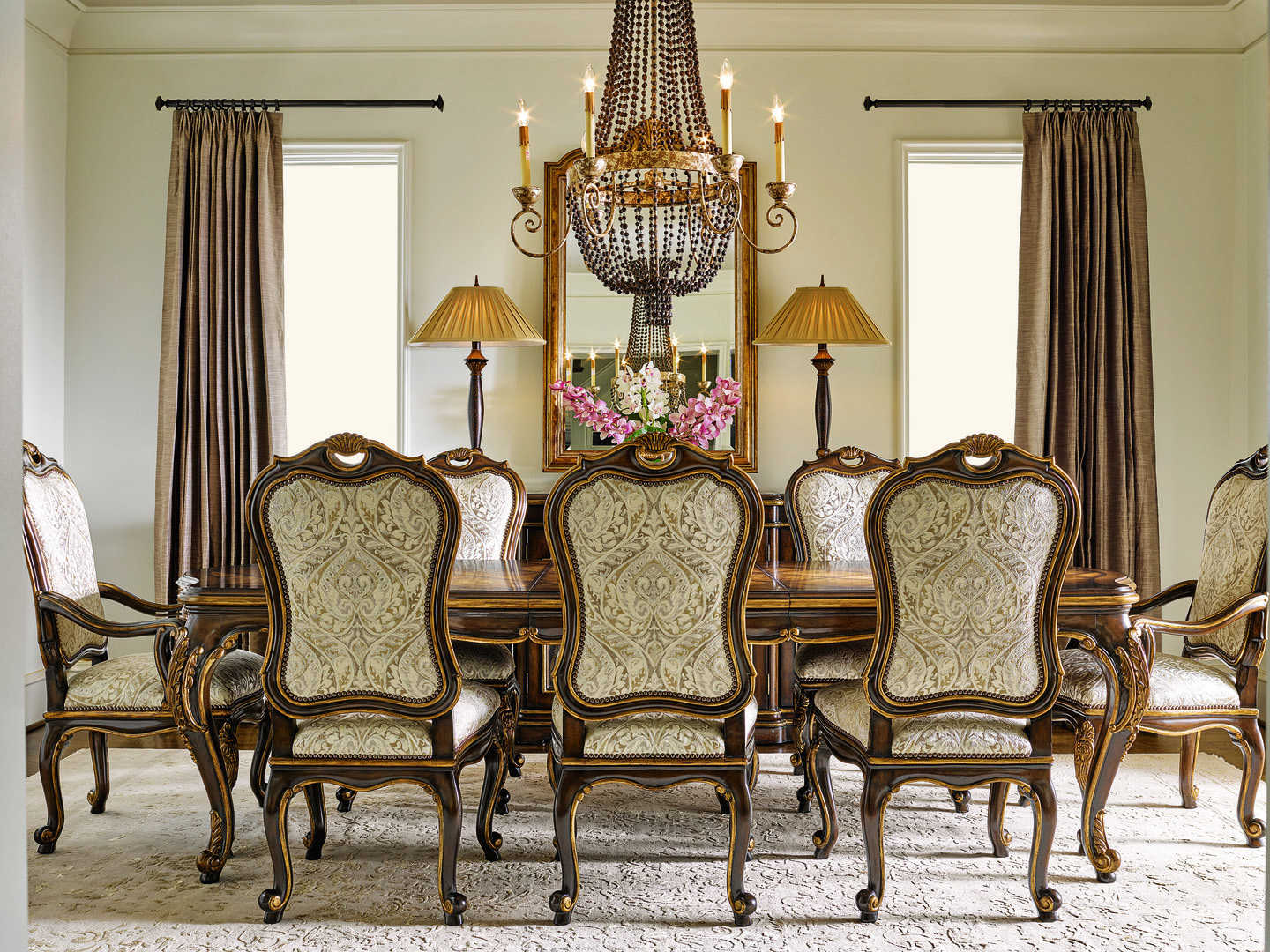 Carson's Contemporary Dining Room Chairs