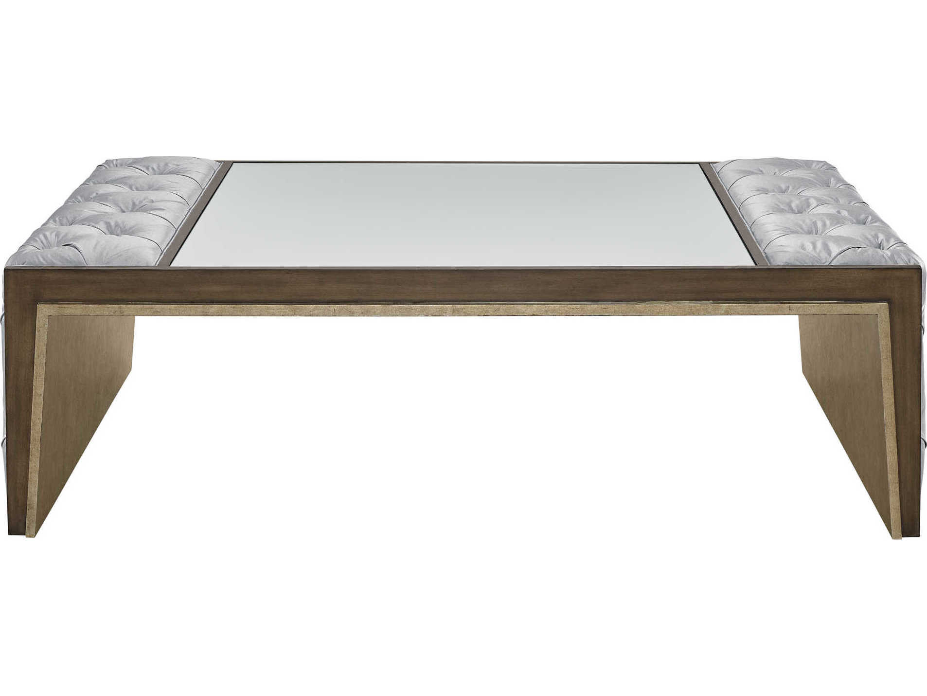 Marge Carson Cascade Latte 60'' Wide Rectangular Coffee Table