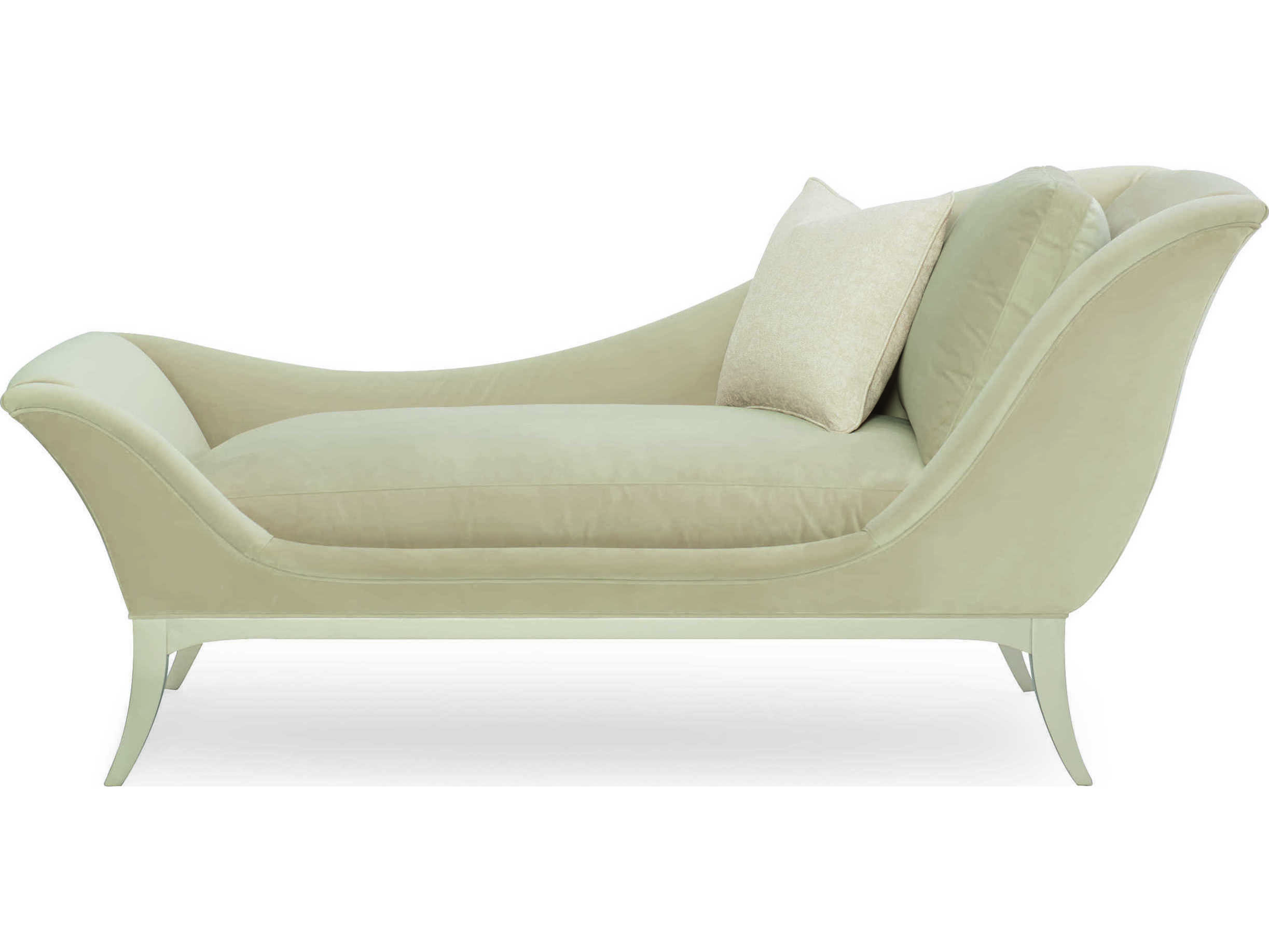 Caracole Compositions Avondale Soft Silver Chaise Lounge CASC020417071A