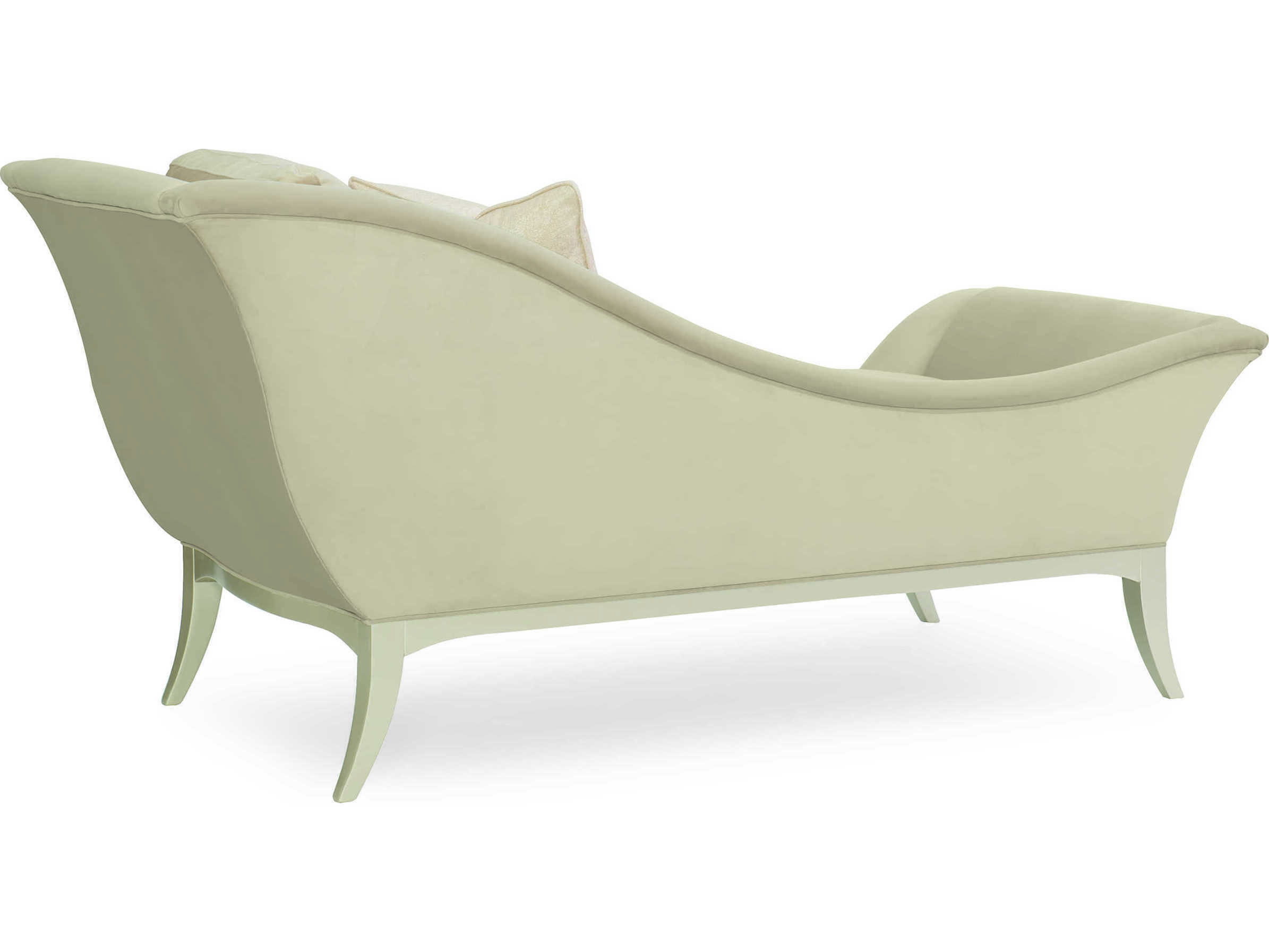 Caracole Compositions Avondale Soft Silver Chaise Lounge CASC020417071A