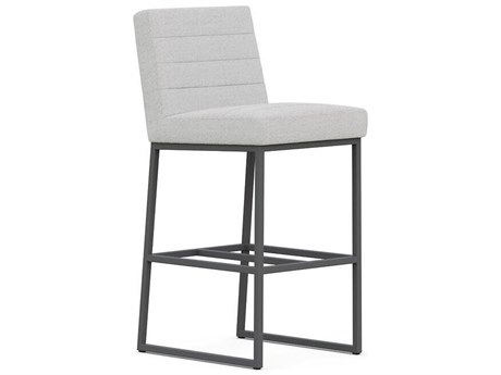 Case & Canvas Mason Upholstered Ply Wood Bar Stool