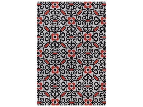 Chandra Stella Damask Area Rug
