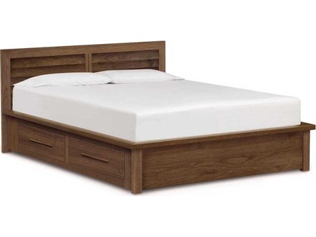 Copeland Moduluxe Brown Solid Wood California King Platform Bed