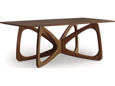 Copeland Butterfly Rectangular Wood Dining Table