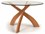 Copeland Entwine 54" Round Glass Dining Table  CF6ENT54