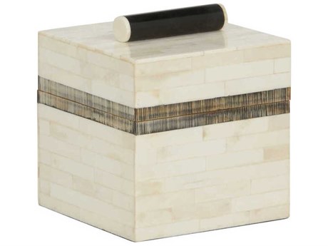 Chelsea House Lila Natural Black White Jewelry Box
