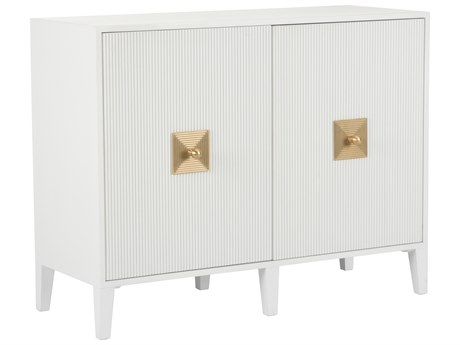 Chelsea House Elizabeth Wicker White Cream Accent Chest