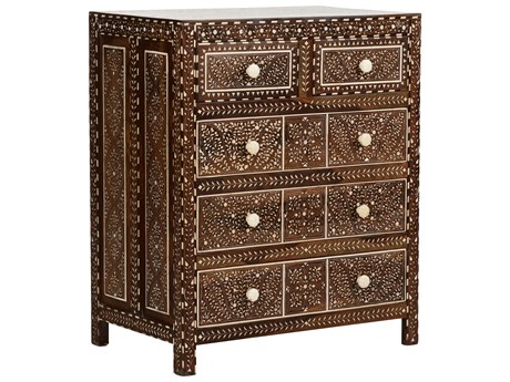 Chelsea House Misc Brown White Cream Accent Chest