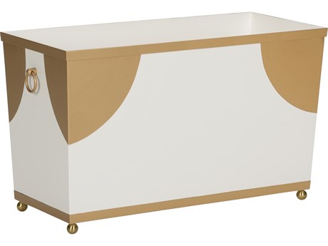 Chelsea House Bradshaw Orrell Plais White Gold Planter
