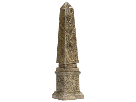 Chelsea House Misc Gold Black Obelisk Sculpture