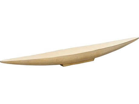 Chelsea House Elongated Cream Enameled Decorative Bowl
