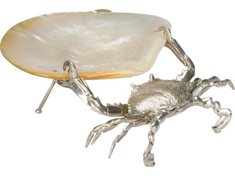 Chelsea House Silverplated Natural Foraging Crab