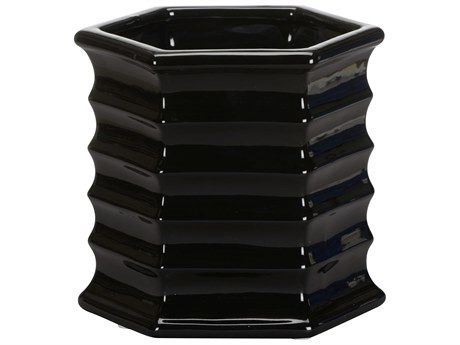 Chelsea House Willow Black Planter