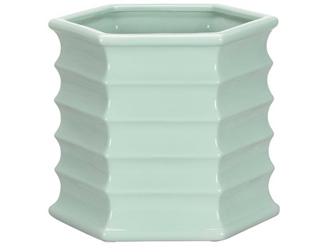 Chelsea House Willow Seafoam Planter