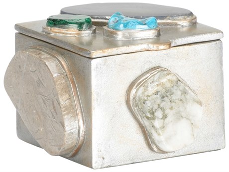 Chelsea House Champagne Caribbean Gold Jewelry Box