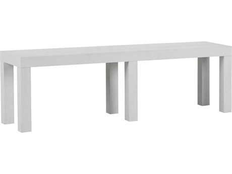 Chelsea House Bill Cain Rectangular Wood White Lambeth Coffee Table