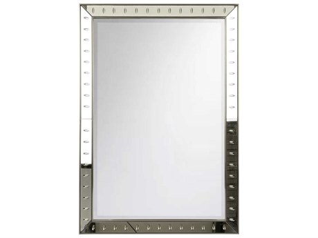Chelsea House Samuel Antique Brass Gold Rectangular Wall Mirror