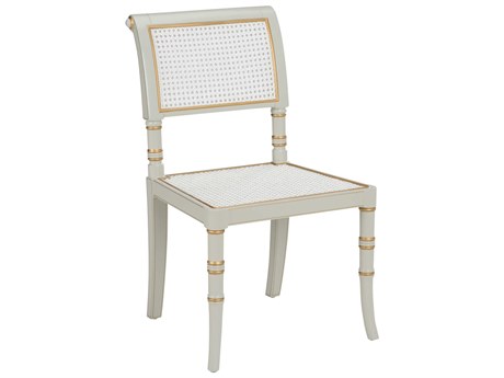 Chelsea House Bill Cain Sheraton Gray Armless Dining Chair