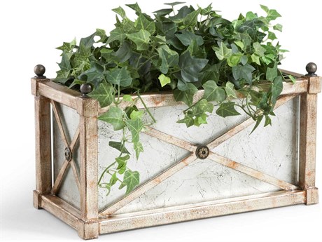 Chelsea House Rectangular Mirrored Planter
