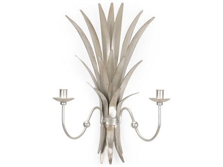 Chelsea House Wheat Sconce - Silver