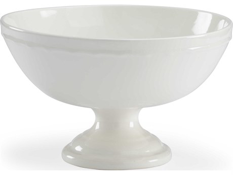Chelsea House Bradshaw Orrell Pedestal Centerpiece - White