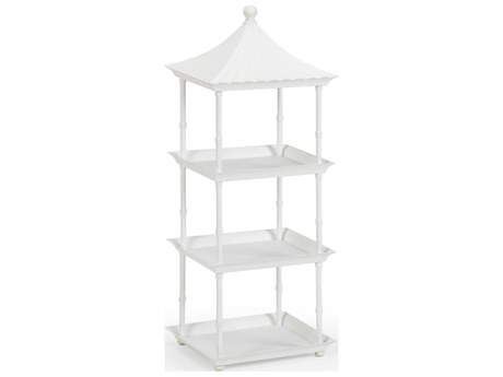 Chelsea House Bradshaw Orrell Pagoda Shelf - White